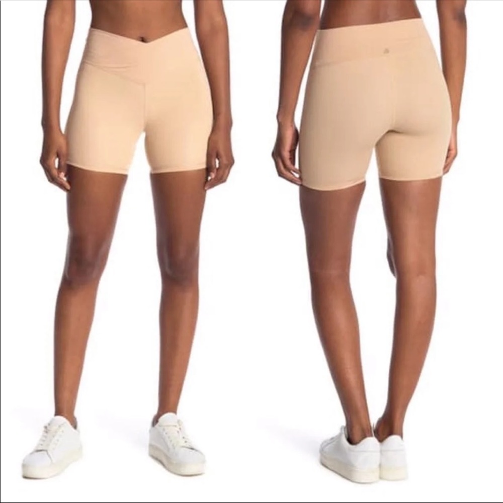 Biker Shorts Tan WeWoreWhat